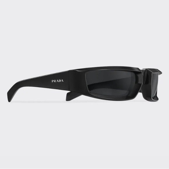 Prada PR 25YS black / dark grey lens runway sunglasses OS UNI​​​​ - Picture 3 of 12